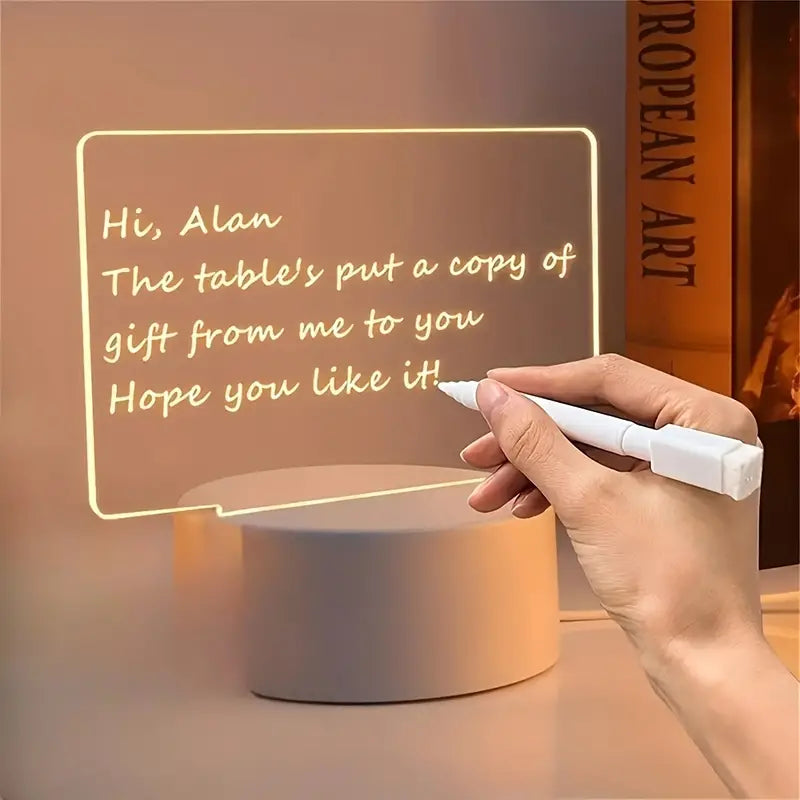 LED Message Board Night Light