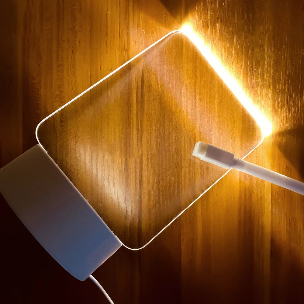 LED Message Board Night Light