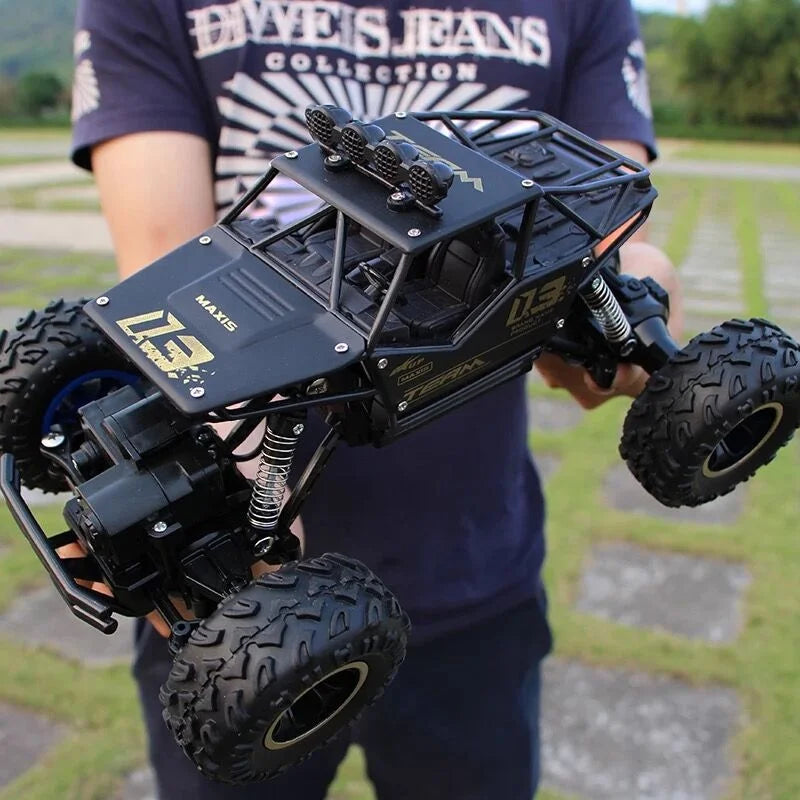 Off-Roading Remote Control Car