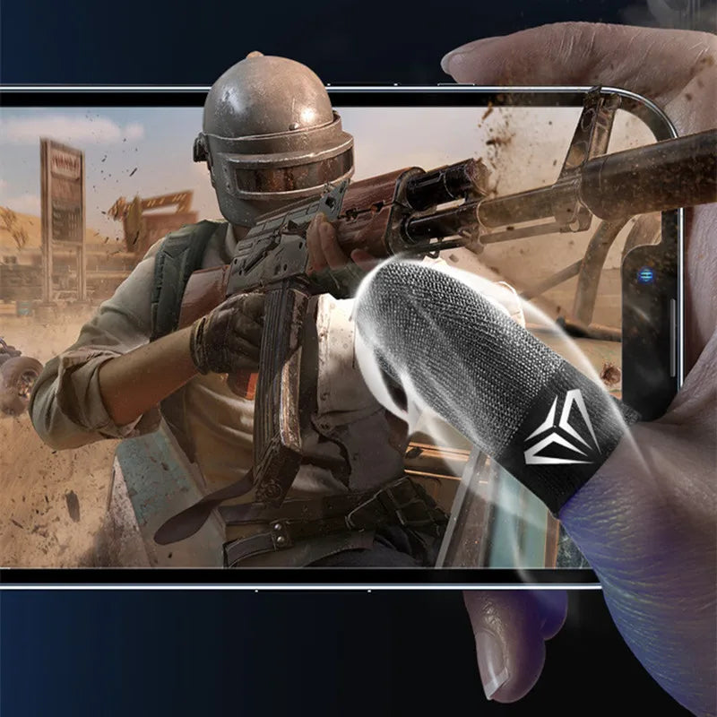 Anti-Friction Mobile Gaming Finger Sleeves