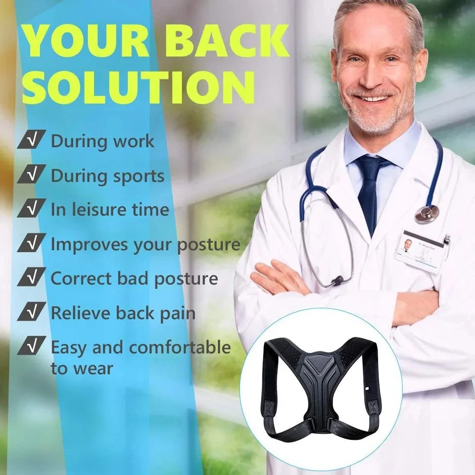 Adjustable Posture Corrector Back Brace
