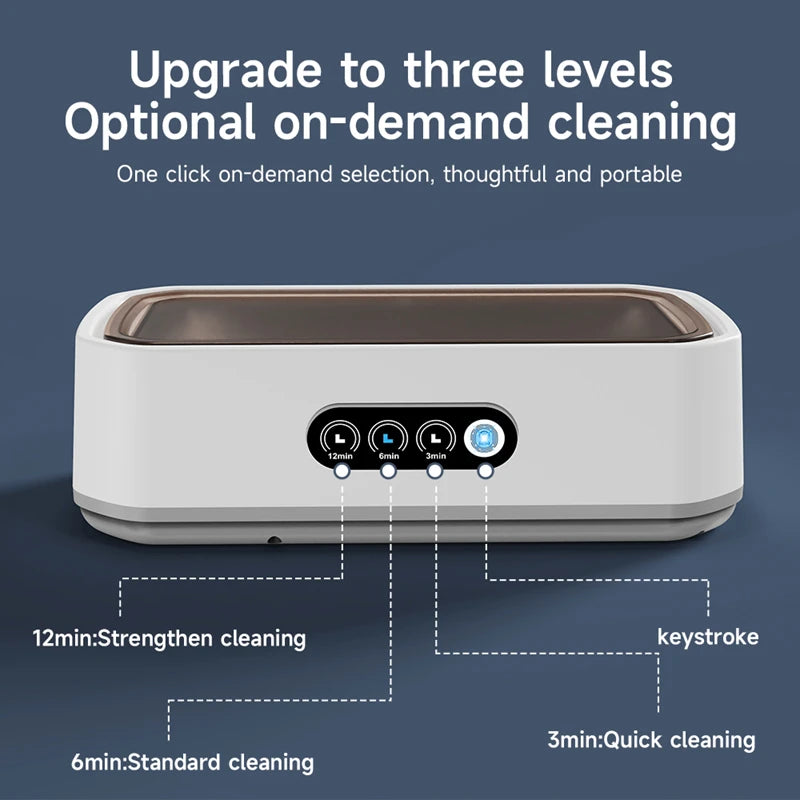 Powerful Ultrasonic Jewelry Cleaner