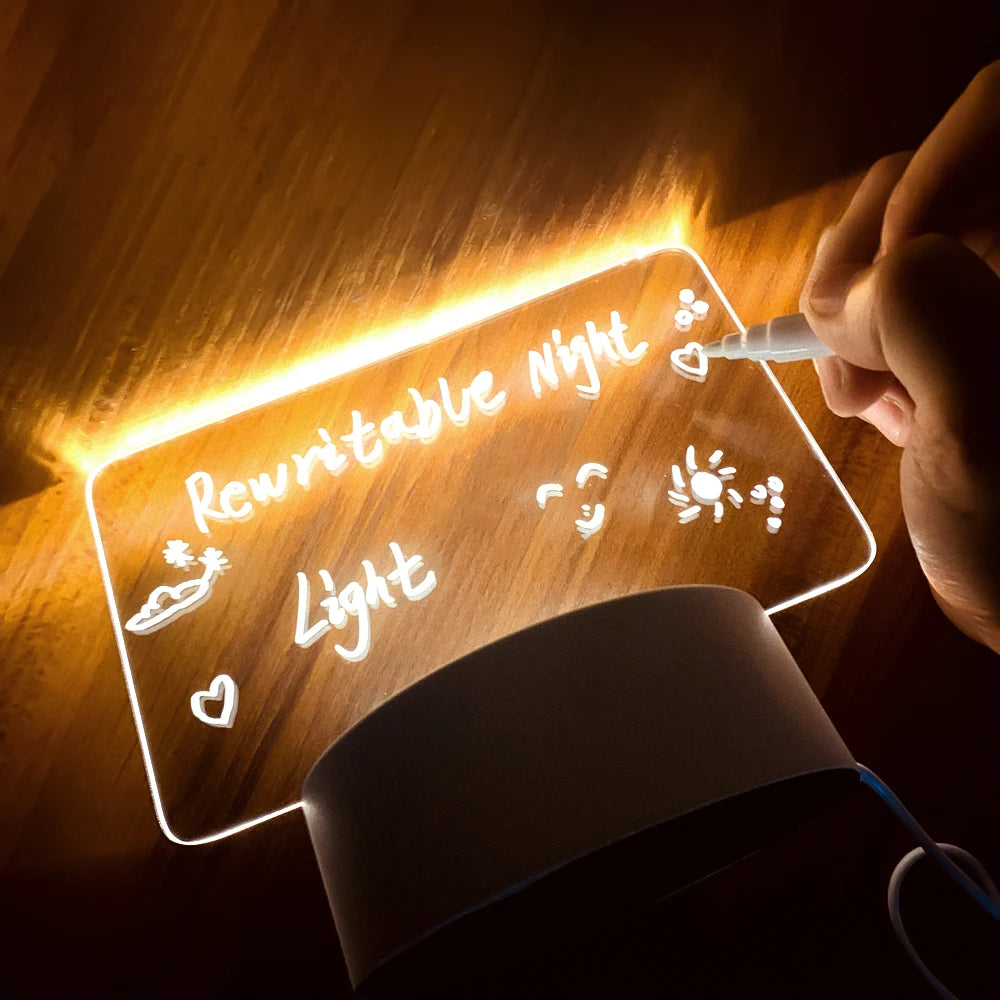 LED Message Board Night Light