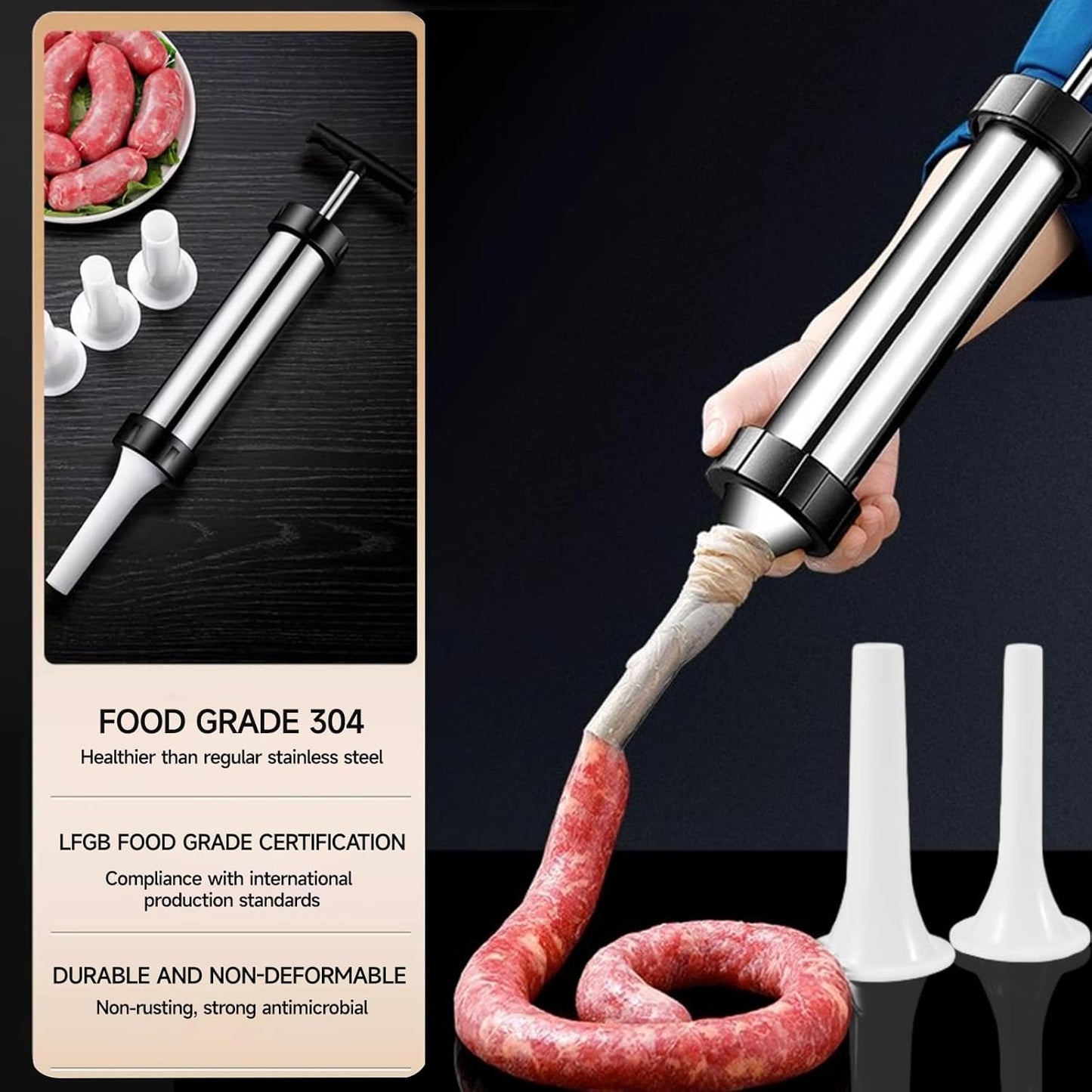 Easy At-Home Sausage Making Tool