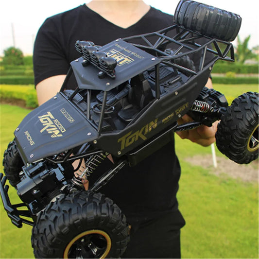Off-Roading Remote Control Car
