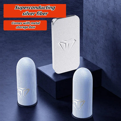 Anti-Friction Mobile Gaming Finger Sleeves