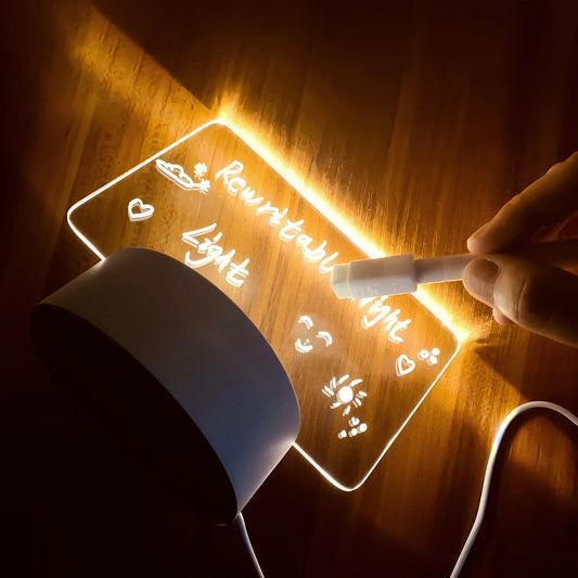 LED Message Board Night Light