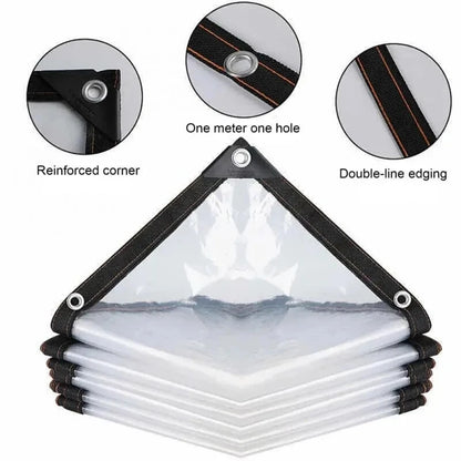 Transparent Rainproof Tarpaulin